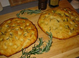 Italsk chlb focaccia